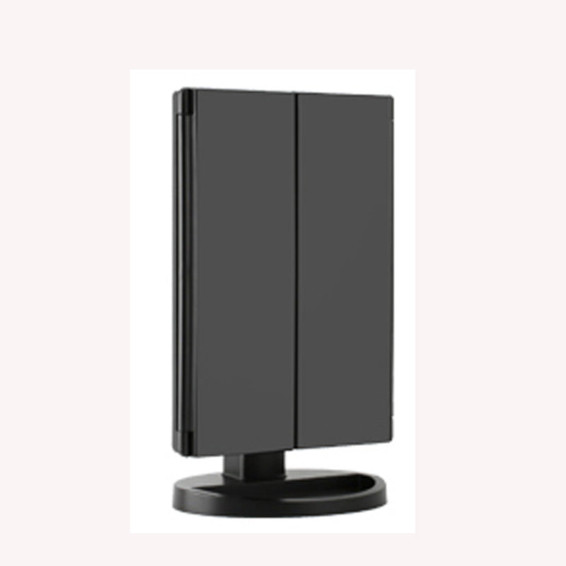 led lighted makeup mirror makeup mirror with three-sided folding light mirror amazon touch dimming mirror fill light mirror