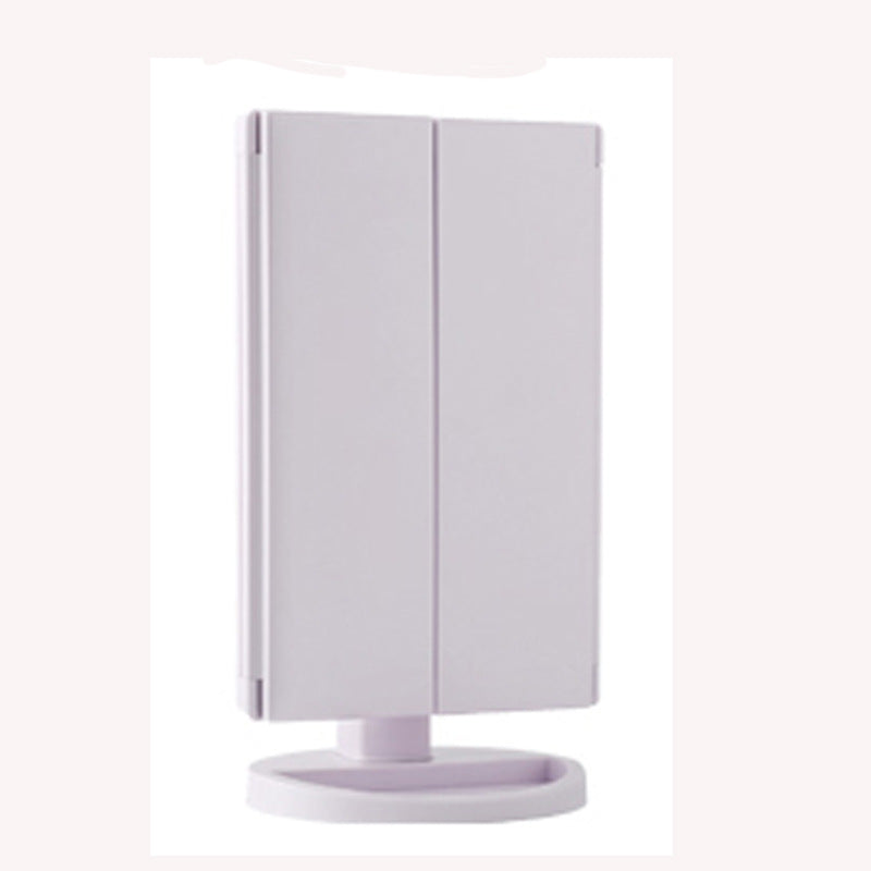 led lighted makeup mirror makeup mirror with three-sided folding light mirror amazon touch dimming mirror fill light mirror
