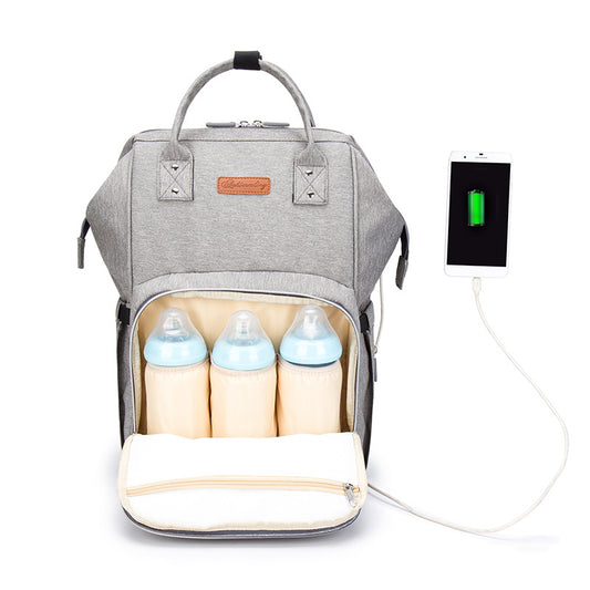 Mummy bag multi-function large-capacity Mummy bag Mummy bag shoulder mother bag brand new upgrade DiaperBag