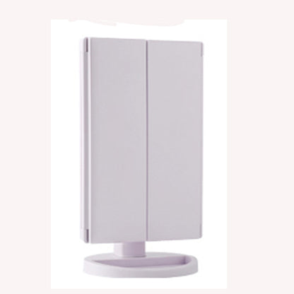 led lighted makeup mirror makeup mirror with three-sided folding light mirror amazon touch dimming mirror fill light mirror